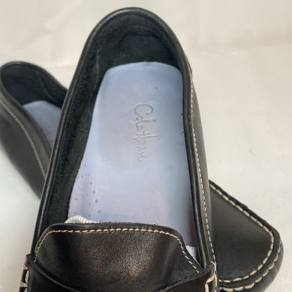 Cole Haan Women’s Black Leather Penny Driving Loafer Size 9.5. - Picture 2 of 7